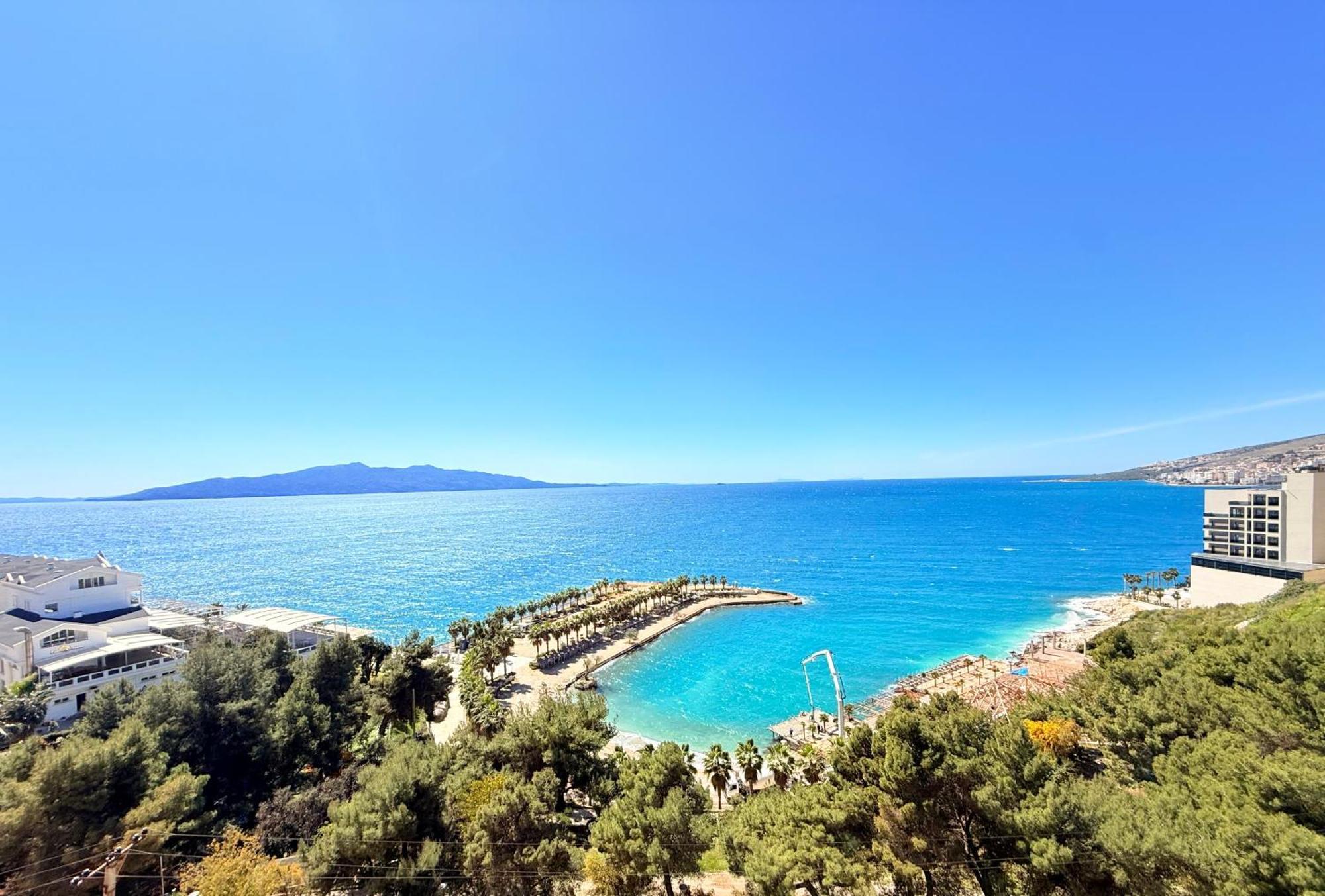 Helia Seaside Hotel Sarande Ngoại thất bức ảnh